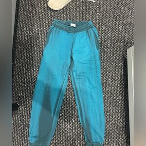 Cotton Citizen Turquoise Joggers